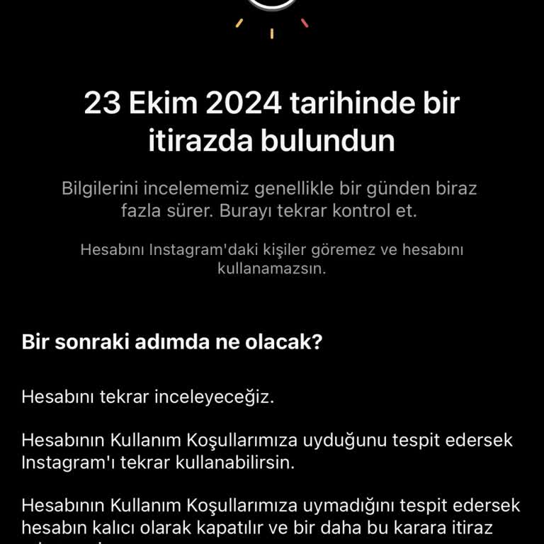Instagram Hesabımın Haksız Yere Askıya Alınması