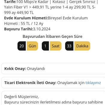 Millenicom Fiber Başvurusunda Yaşanan Sorunlar