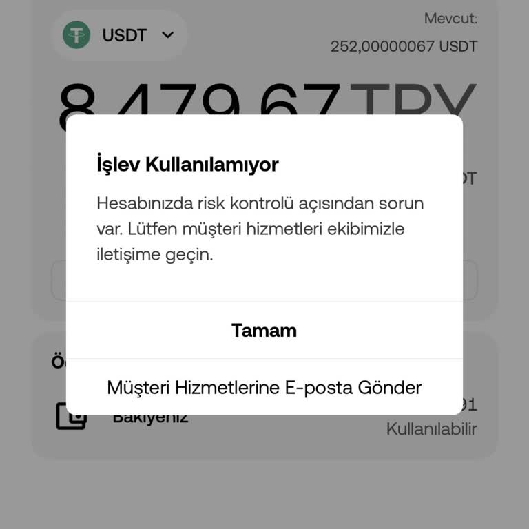 Kripto Para Çekim İşlemi Askıya Alındı
