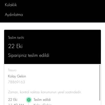 Yanlış Ürün Parçası Teslimatı