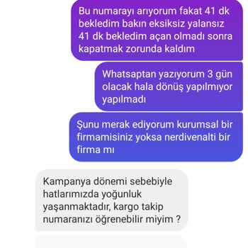 Kargoist Müşteri Hizmetlerine Ulaşamama Sorunu