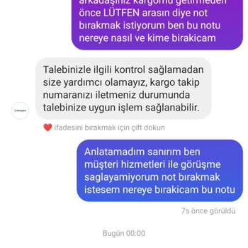 Kargoist Müşteri Hizmetlerine Ulaşamama Sorunu