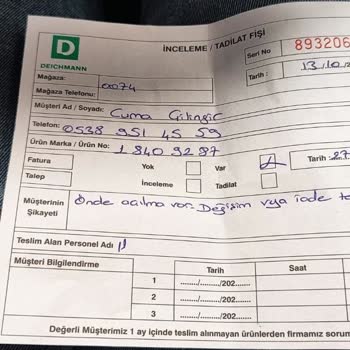 Deichmann Ayakkabı Sorunu: Param Çöpe Gitti!