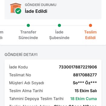 Bershka Mont İadesinde Yaşanan Sorun Ve Geri Ödeme Mağduriyeti