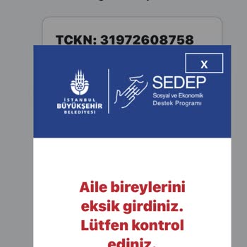 Yenidoğan Yardım Paketi Başvuru Hatası