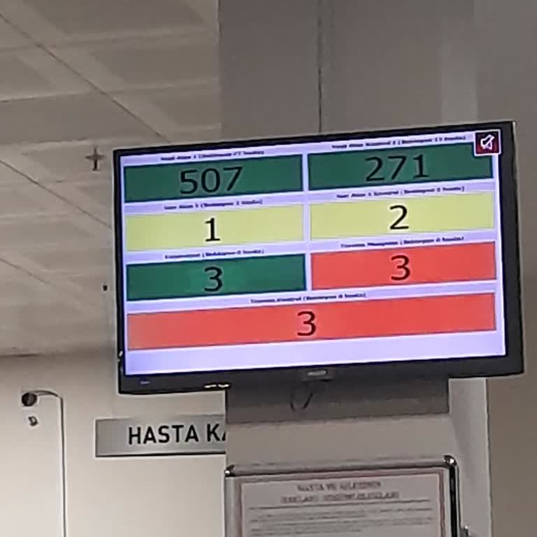 Acil Serviste Yeşil Alan Sorunu Ve Uzun Bekleme Süresi