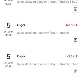 Hesaptan Kesilen Haksız Ücretler