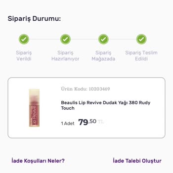 Yanlış Ürün Gönderimi Mağduriyeti