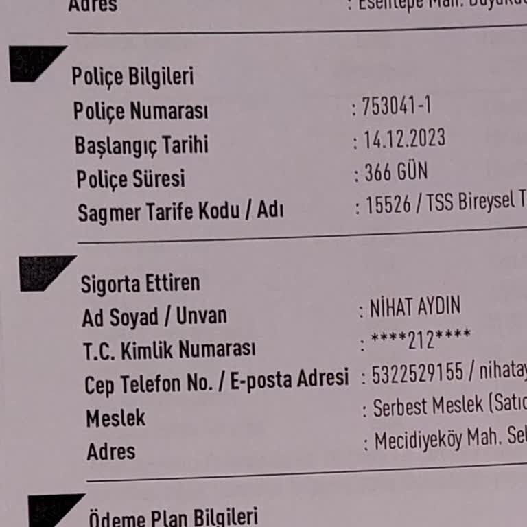 Tamamlayıcı Sigorta Fiyaskosu
