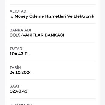 Havale İşlemi Gecikmesi
