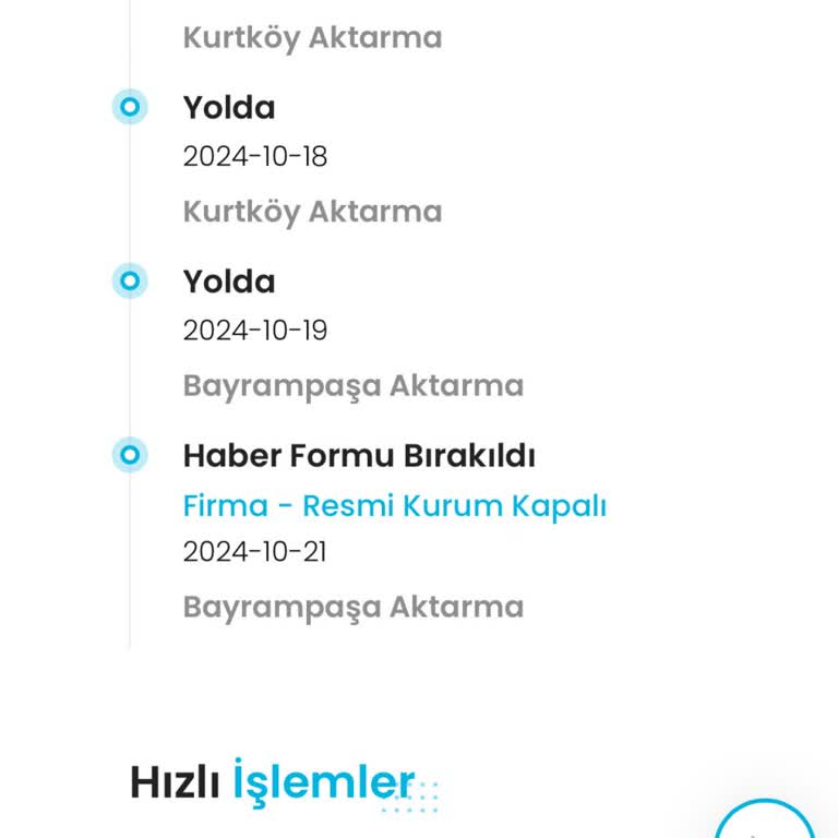 Kargoist Ve Zara'dan Gelen Kargo Sorunu