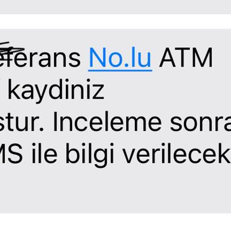 ATM'de Sıkışan Para Ve Yetersiz Müşteri Hizmetleri