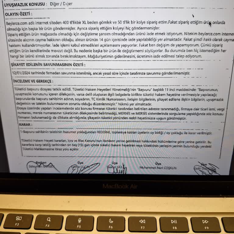 Yanlış Ürün Ve Eksik Teslimat Sorunu