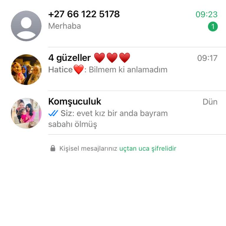 Güney Afrika'dan Gelen Şüpheli Mesaj