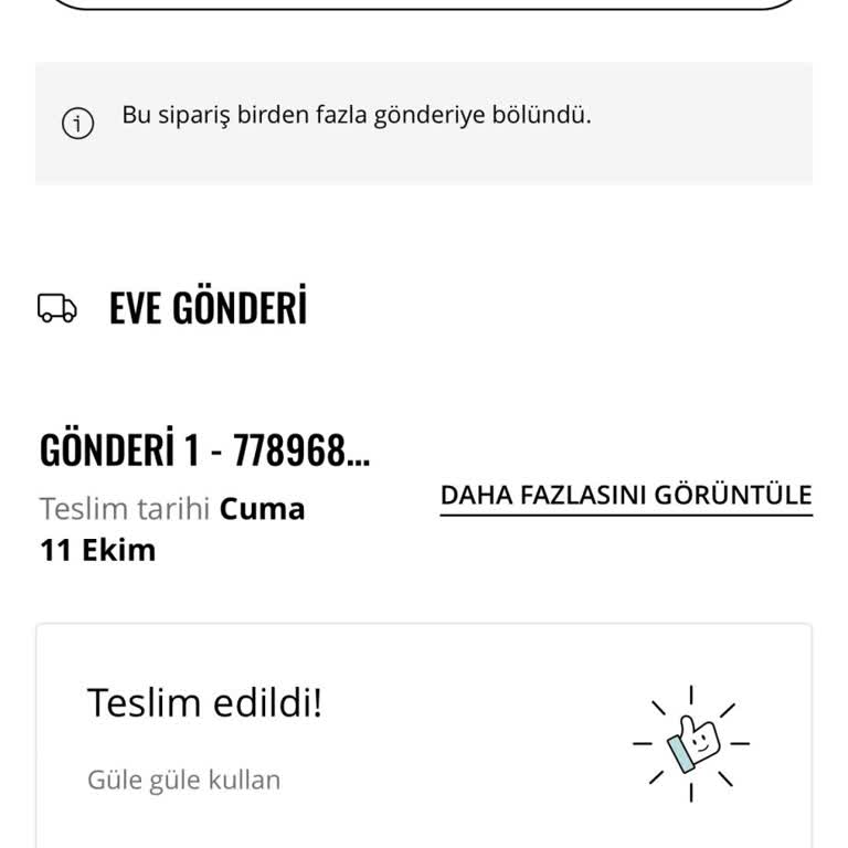 Eksik İade Ve İlgisiz Müşteri Hizmetleri