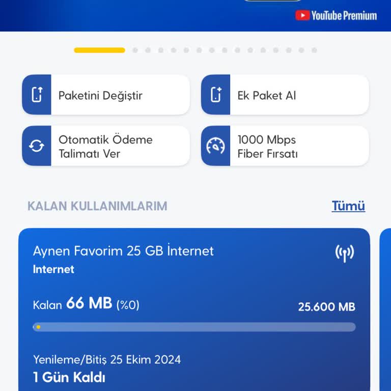 Turkcell İnternet Paketinde Şaşırtıcı Tüketim