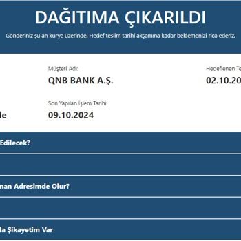 Kredi Kartı Teslimatında Yaşanan Sorunlar