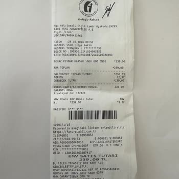 A101'de E-Fatura Sorunu