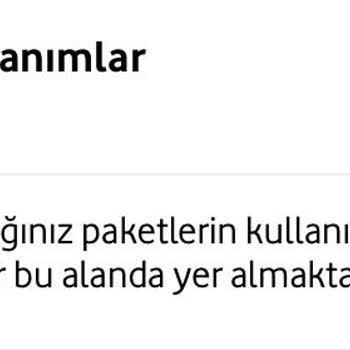 Vodafone Ek Paket Ücreti Ve İptal Sorunu