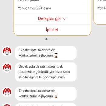 Vodafone Ek Paket Ücreti Ve İptal Sorunu