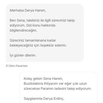 Buzdolabı Teslimat Sorunu Ve Müşteri Hizmetleri İlgisizliği