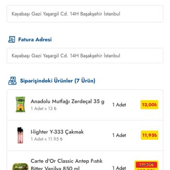 Şok Market Kurye Hizmetinde Sorun Ve İade Problemi
