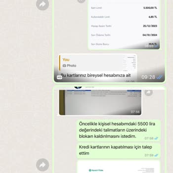 Kapatılan Karttan Yetkisiz İşlem Şoku