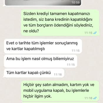 Kapatılan Karttan Yetkisiz İşlem Şoku