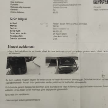 Kasko Sorunu: Ürünümün Hasarlı Geri Dönüşü