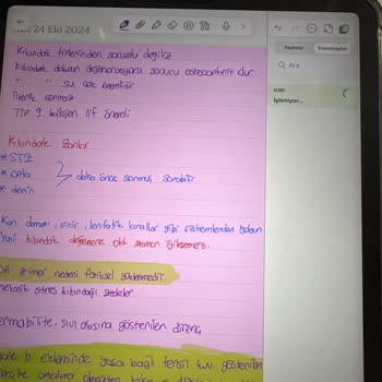 Notability Uygulamasında Sıkıntı Yaşıyorum!