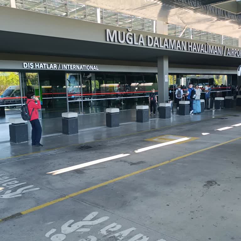 Dalaman Havalimanı'nda Zamanında Varış Sorunu