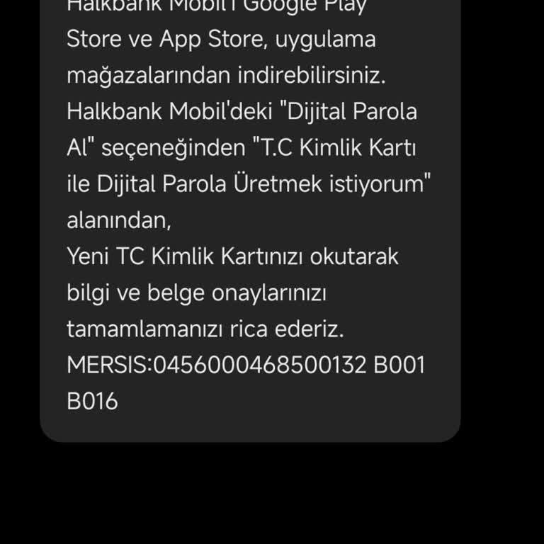 İzinsiz Kimlik Bilgisi Erişimi Ve Halkbank'tan Beklenmedik Mesaj