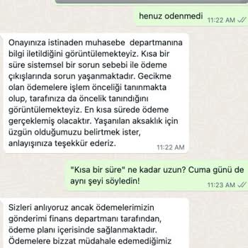 Ödeme Gecikmesi Ve İletişim Eksikliği