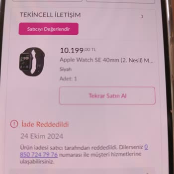 Apple Watch Eşleşme Sorunu Ve İade Süreci Mağduriyeti