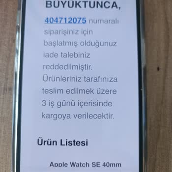 Apple Watch Eşleşme Sorunu Ve İade Süreci Mağduriyeti