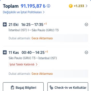 Trip.com İade Edilmeyen Bilet Ücreti Mağduriyeti!