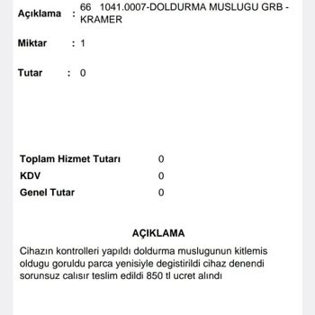 Kombi Su Doldurma Vanası Sorunu