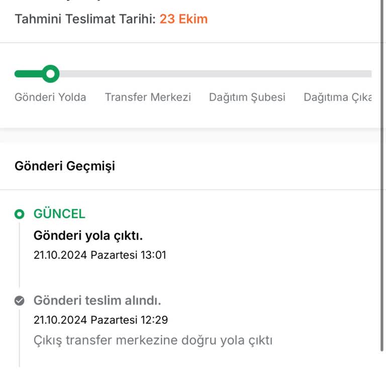 Aras Kargo İle Teslimat Hayal Kırıklığı