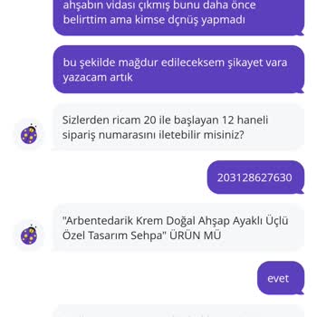 N11'den Aldığım Sehpa İçin Sorunlu Hizmet