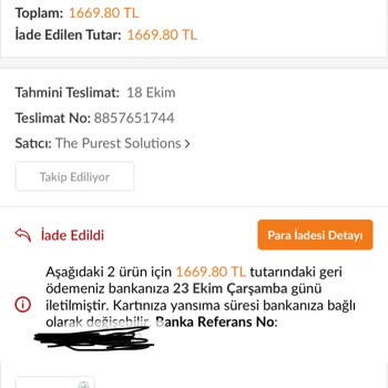 Kargoda Kaybolan Ürün Ve Yetersiz Müşteri Hizmetleri