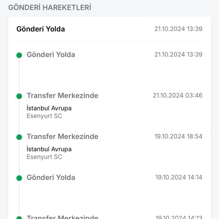 Kargo Teslimatında Sürekli Erteleme Ve Gecikme Sorunu