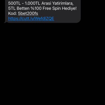 Vodafone'dan Gelen Bahis Mesajlarıyla Rahatsızlık