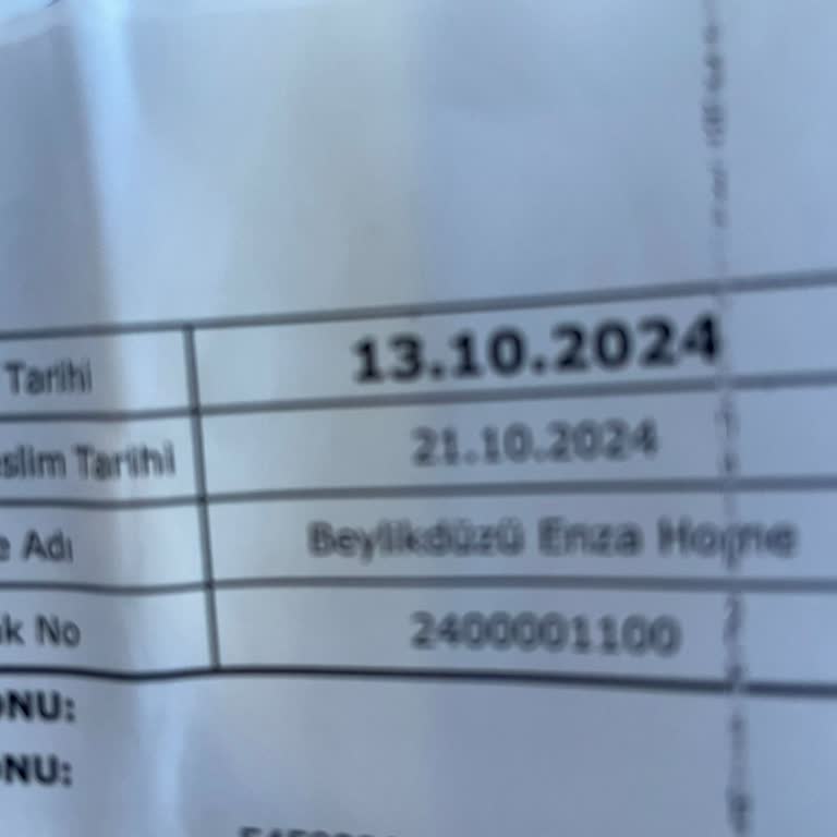 Teslimat Gecikmesi Ve Bilgilendirme Eksikliği