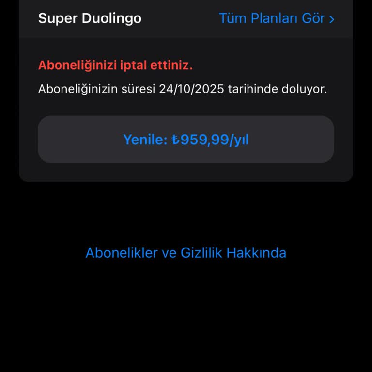 Duolingo Üyelik Ücreti Haksız Tahsilatı