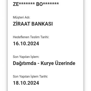 Kargo Teslimatında Yaşanan Gecikme Ve İlgisizlik