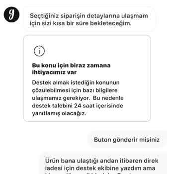 Gardrops'ta İade Sorunu Ve Destek Ekip İlgisizliği