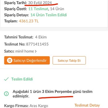 Trendyol'dan Aldığım Ürün Beklentileri Karşılamadı