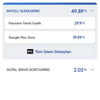 Turkcell Faturalı Hat Kullanımında Sürekli Artan Fatura Sorunu