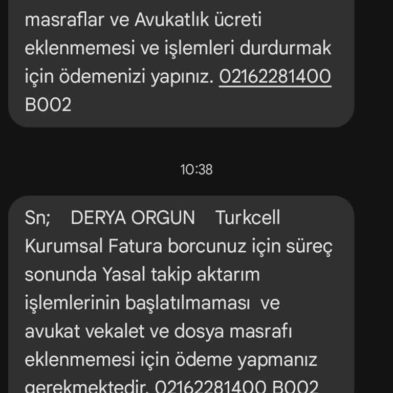 Yanlış Kişiye Gönderilen Borç Bildirimleri