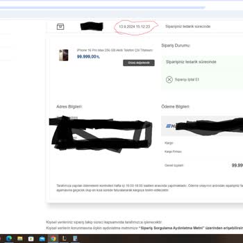 Telefon Teslimatında Gecikme Ve İade Sorunu